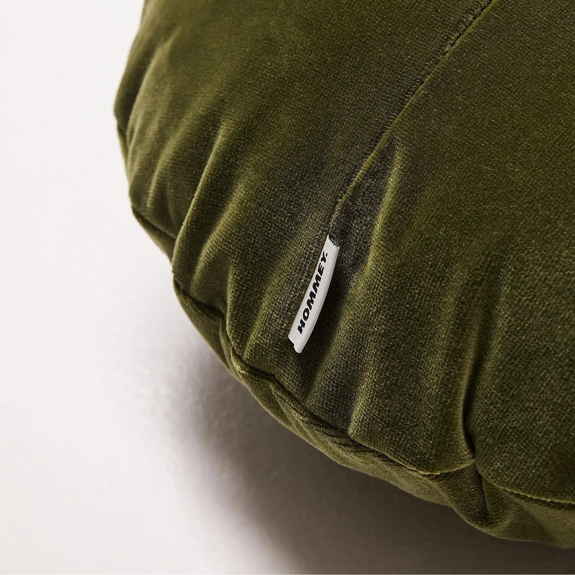 Junior Velvet - Olive Cushion