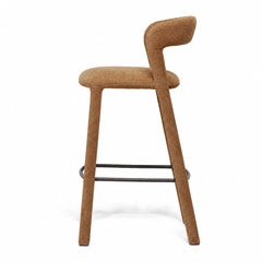 Munich Bar Stool - Gold Ochre