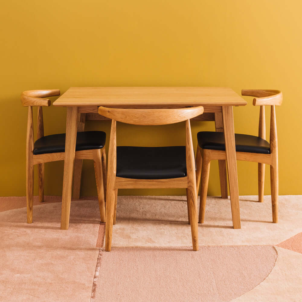 Nordik Square Drop-leaf Dining Table