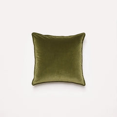 Essential Velvet - Olive Cushion