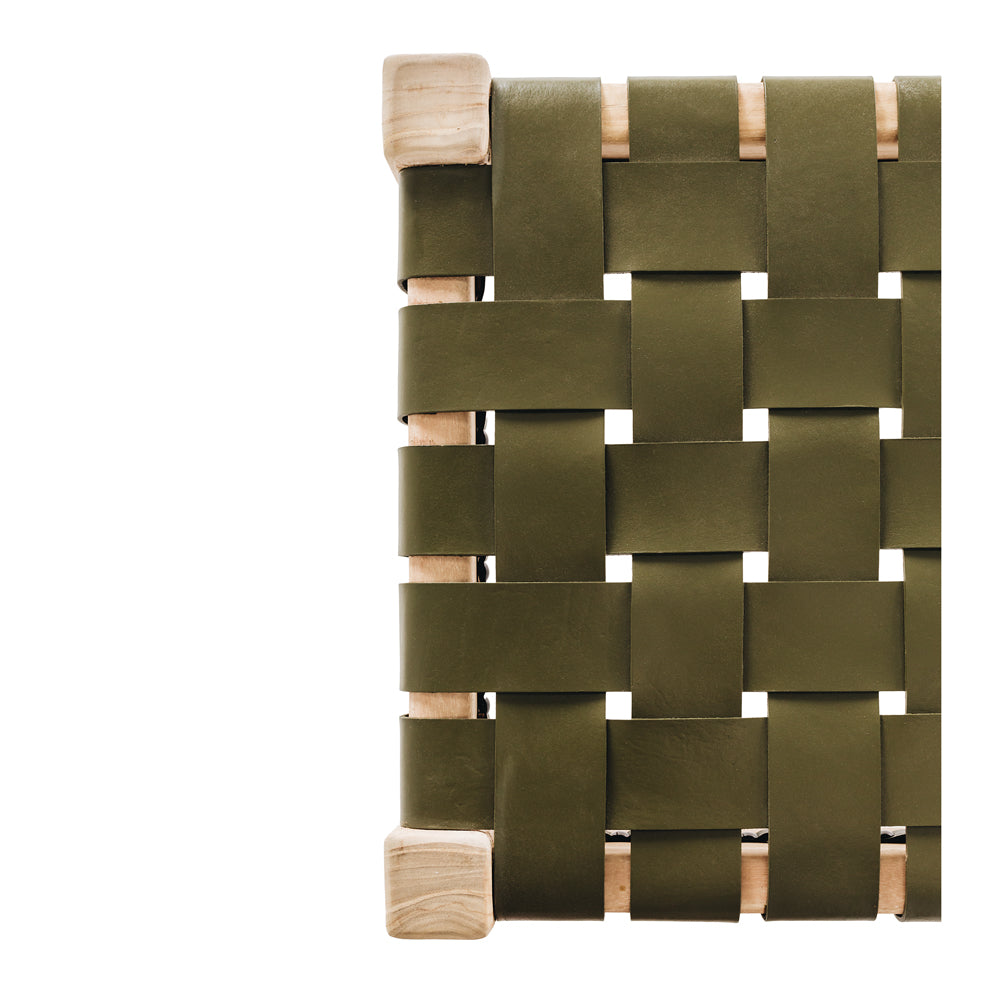 Indo Bench - Olive Green