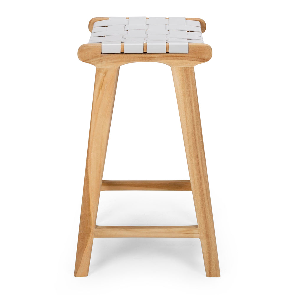 Indo Bar Stool - Duck Egg Grey