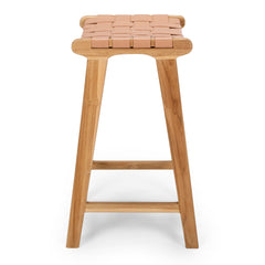Indo Bar Stool - Plush Pink