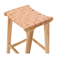 Indo Bar Stool - Plush Pink