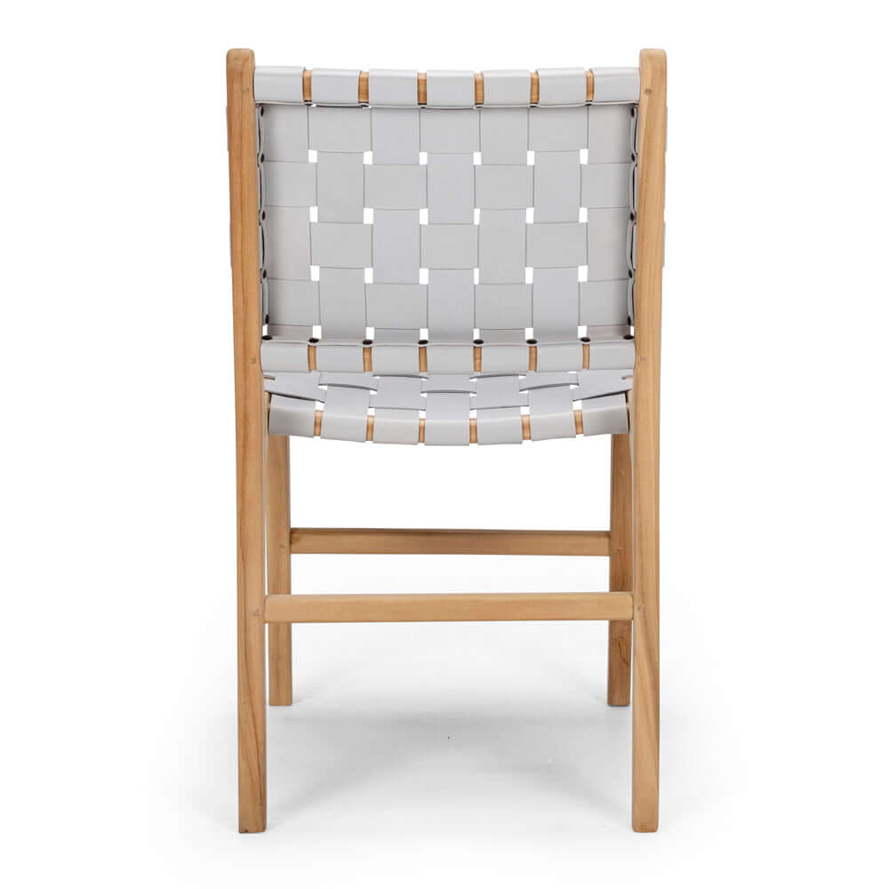 Indo Dining Chair - Duck Egg Grey