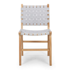Indo Dining Chair - Duck Egg Grey