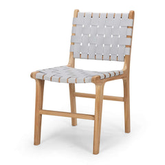 Indo Dining Chair - Duck Egg Grey