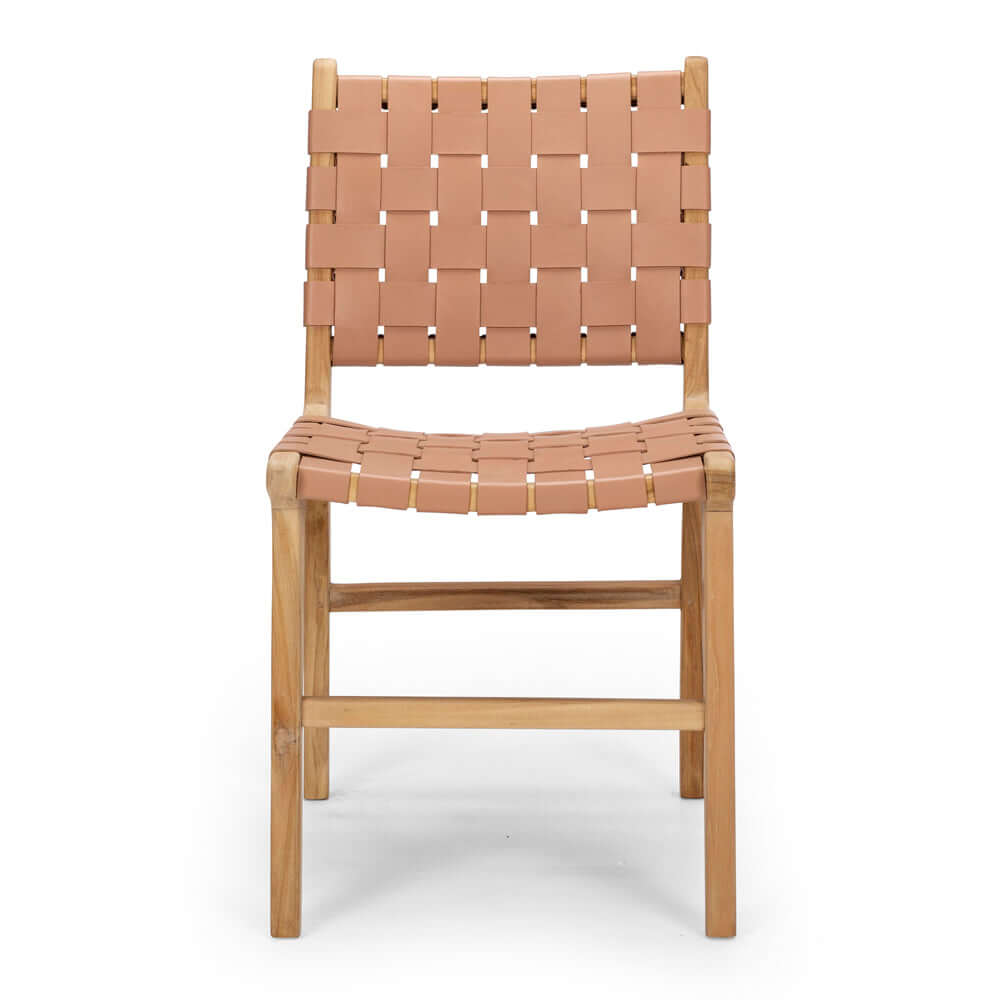 Indo Dining Chair - Plush Pink