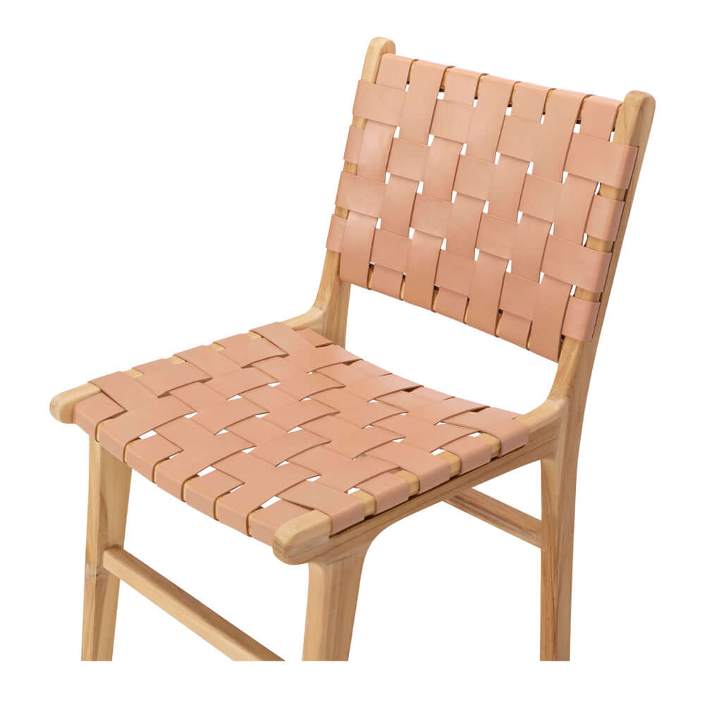 Indo Dining Chair - Plush Pink