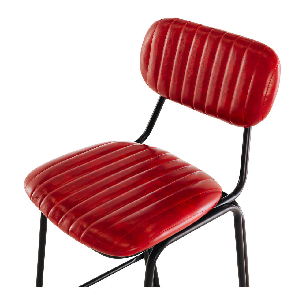 Datsun Bar Stool - Red