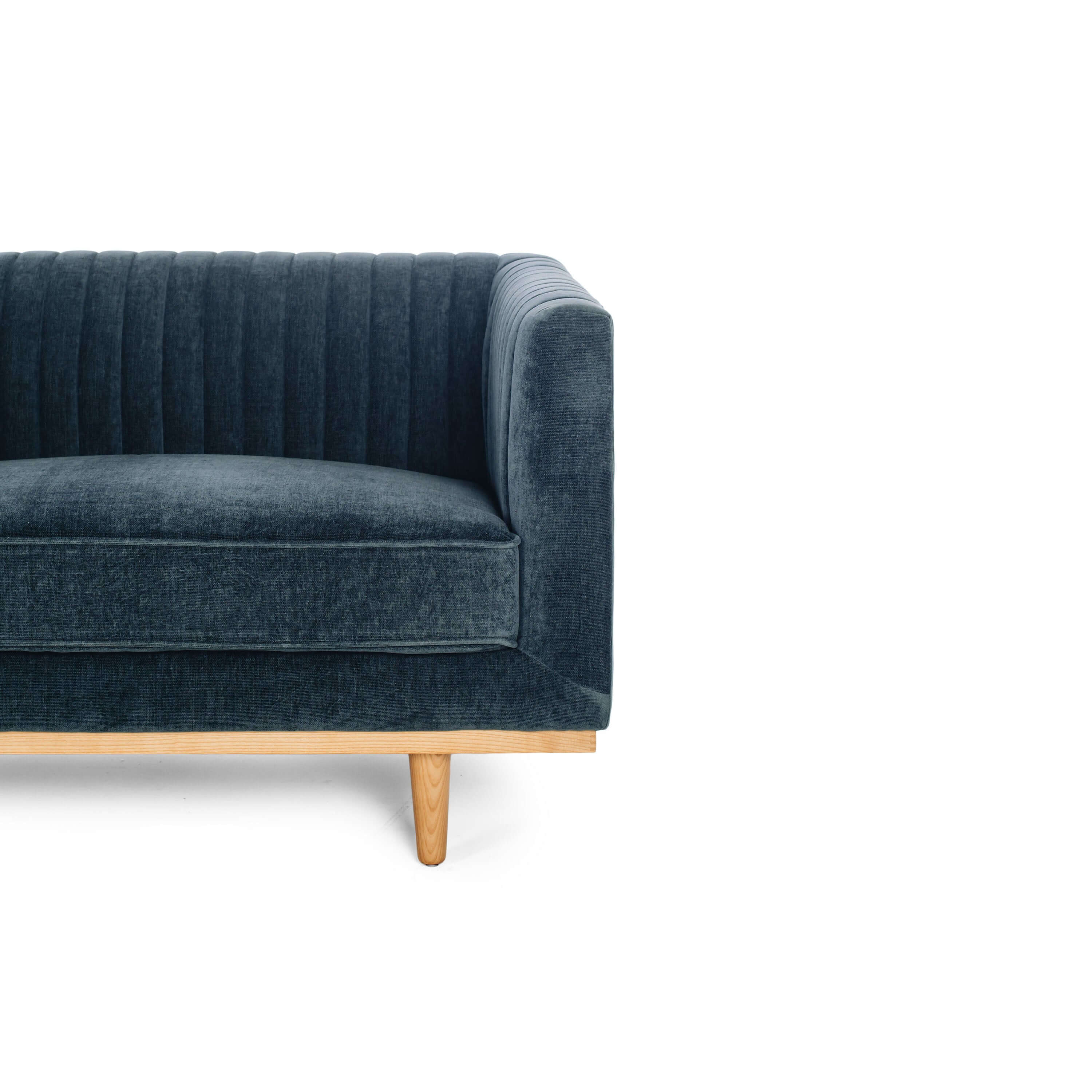 Madison 3 Seater Sofa - Blue Strata