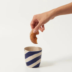 Cabana Stripe Tumbler Blue
