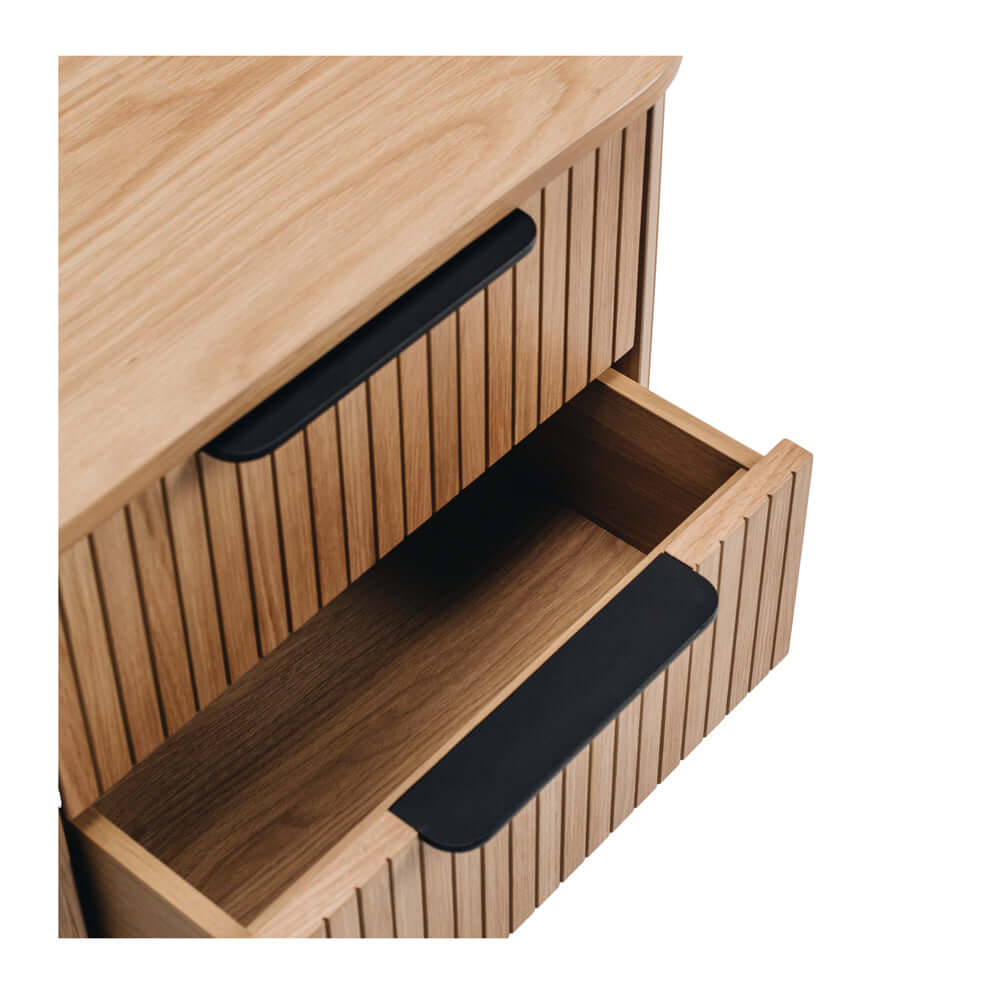 Anders 3 Drawer Bedside