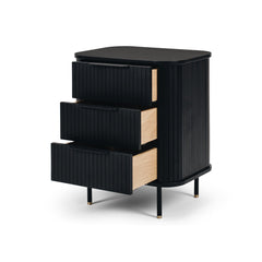 Anders 3 Drawer Bedside
