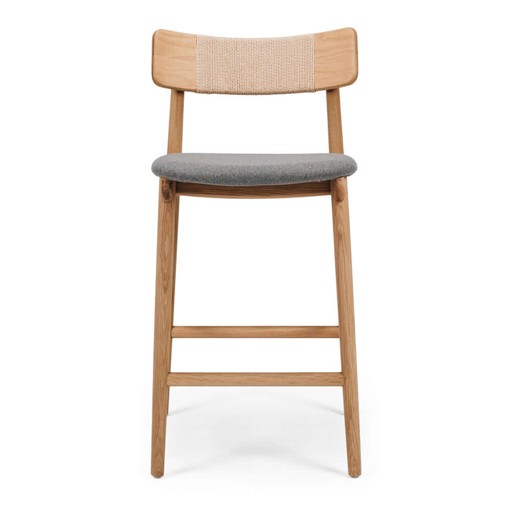 Niles High-back Bar Stool