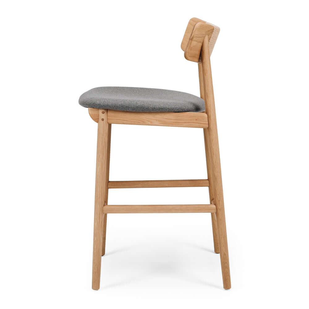 Niles High-back Bar Stool