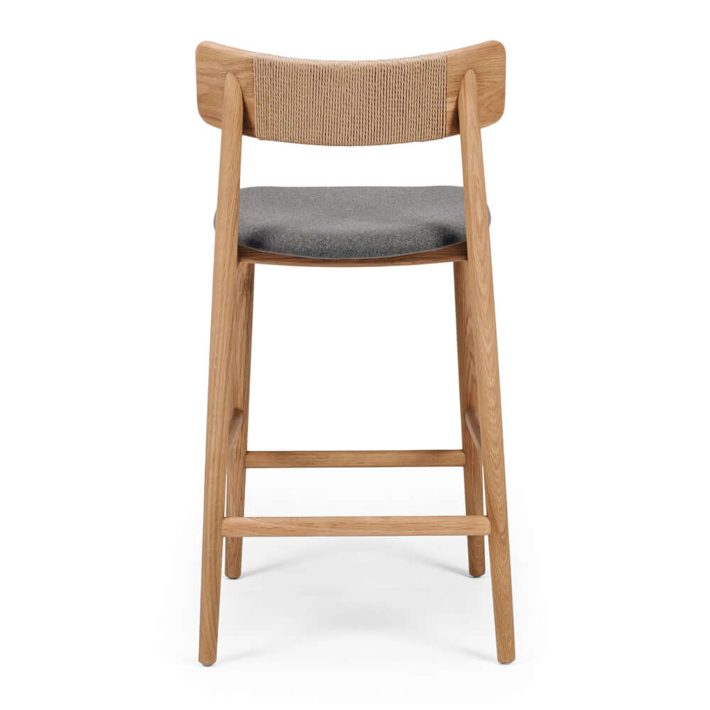 Niles High-back Bar Stool