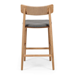 Niles High-back Bar Stool