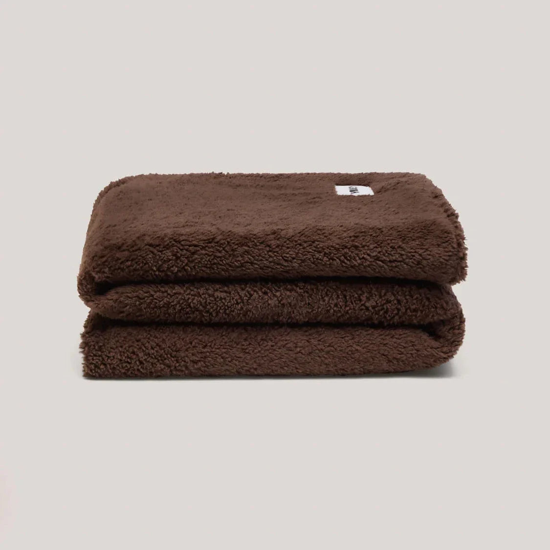 Faux Fur Throw Blanket - Chocolate