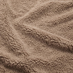 Faux Fur Throw Blanket - Warm Grey