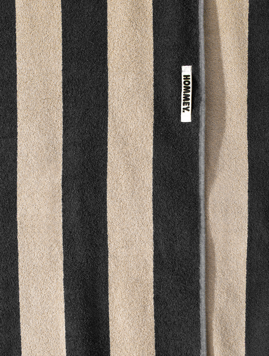 Beach/Bath Towel - Vanilla Bean Stripes