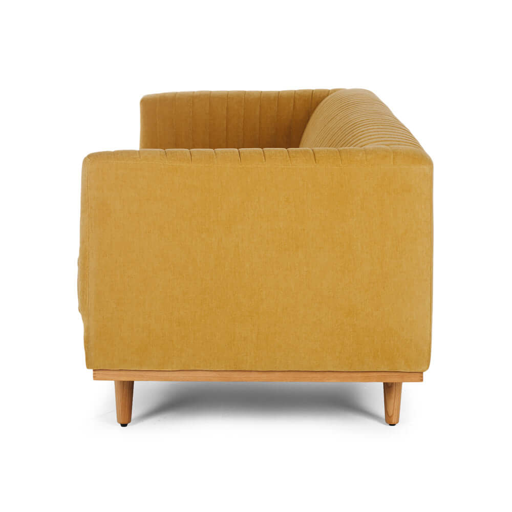 Madison 3 Seater Sofa - Honey Gold