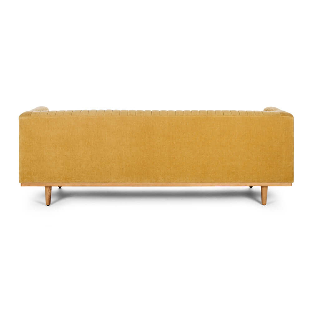 Madison 3 Seater Sofa - Honey Gold