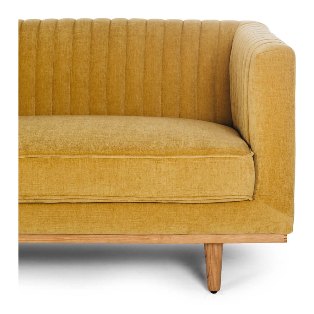Madison 3 Seater Sofa - Honey Gold