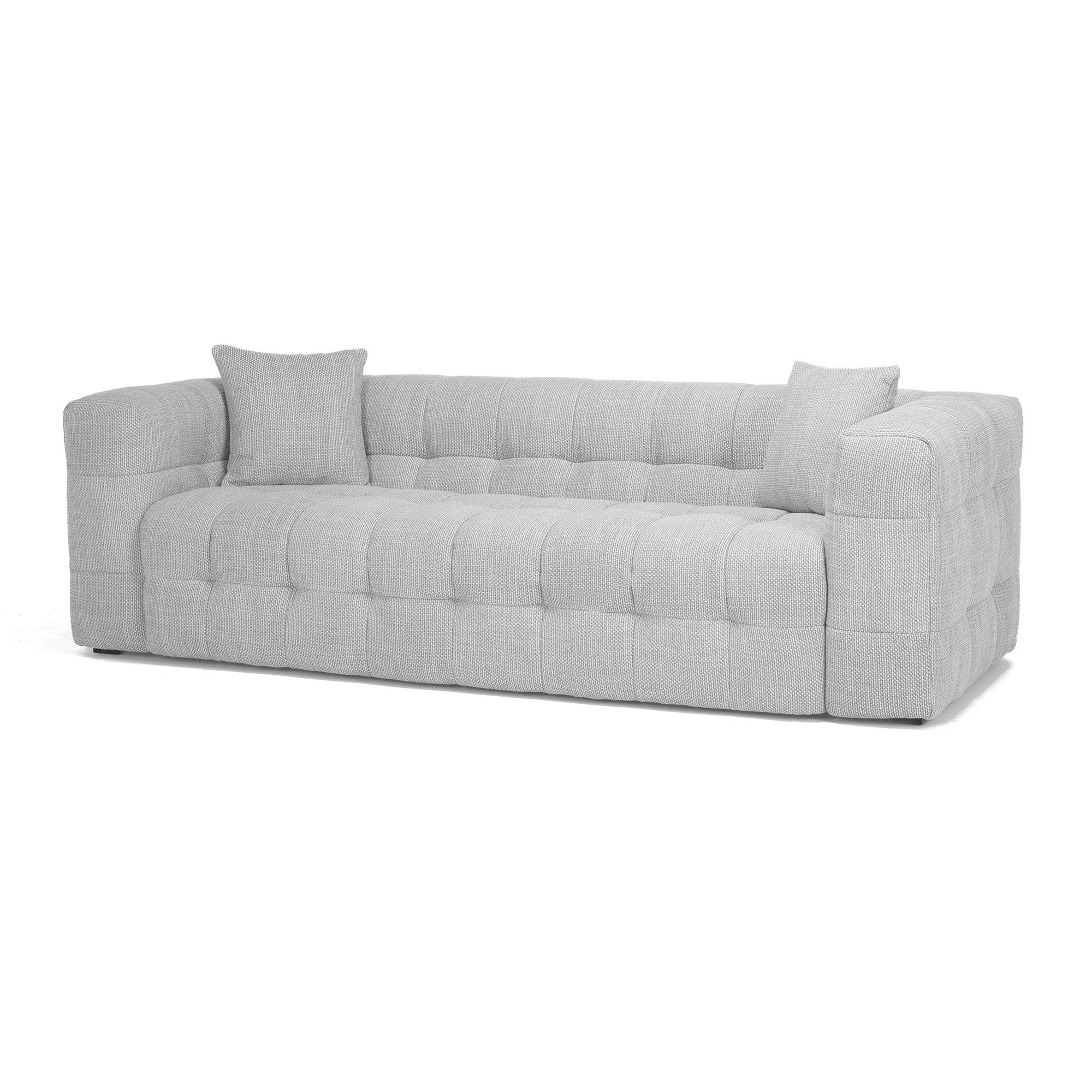Michelin 3 Seater Sofa - Grey Weave