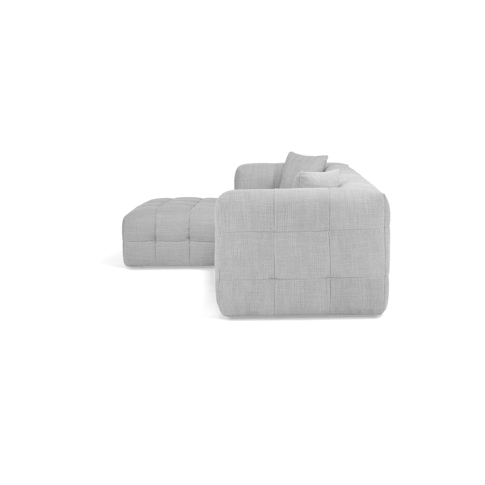 Michelin Ottoman - Grey Weave