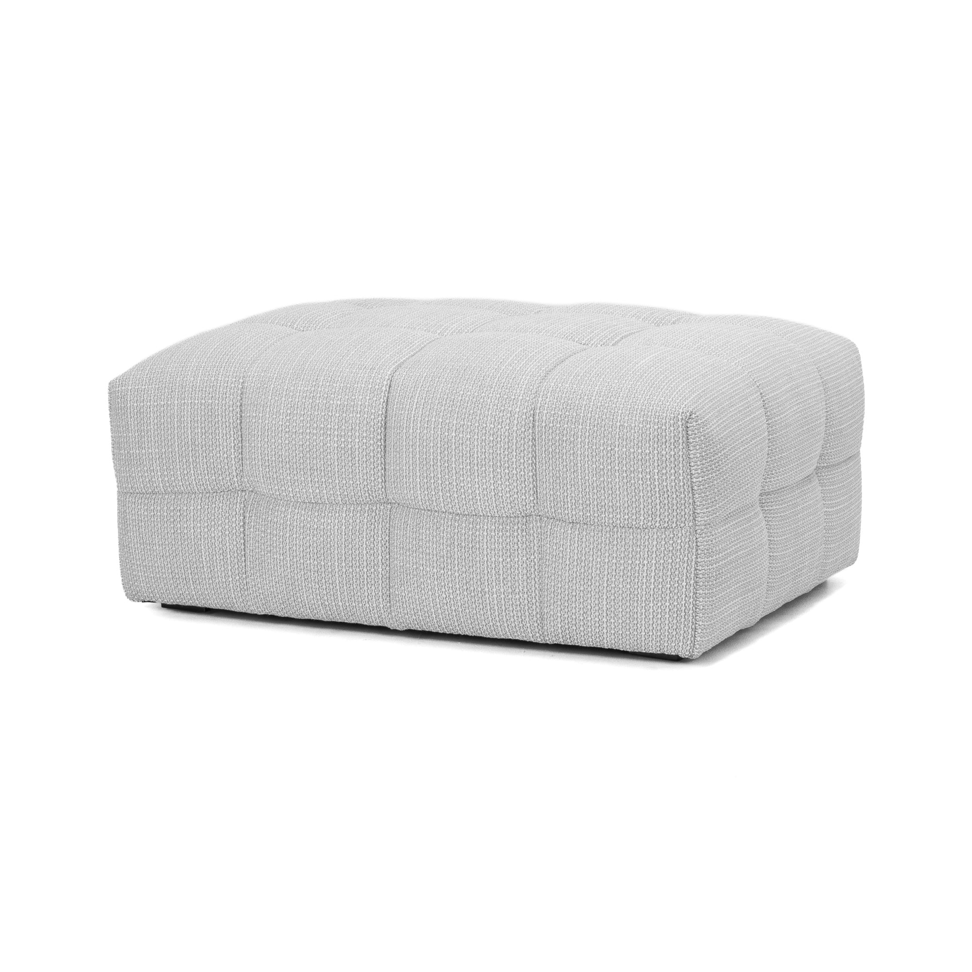 Michelin Ottoman - Grey Weave