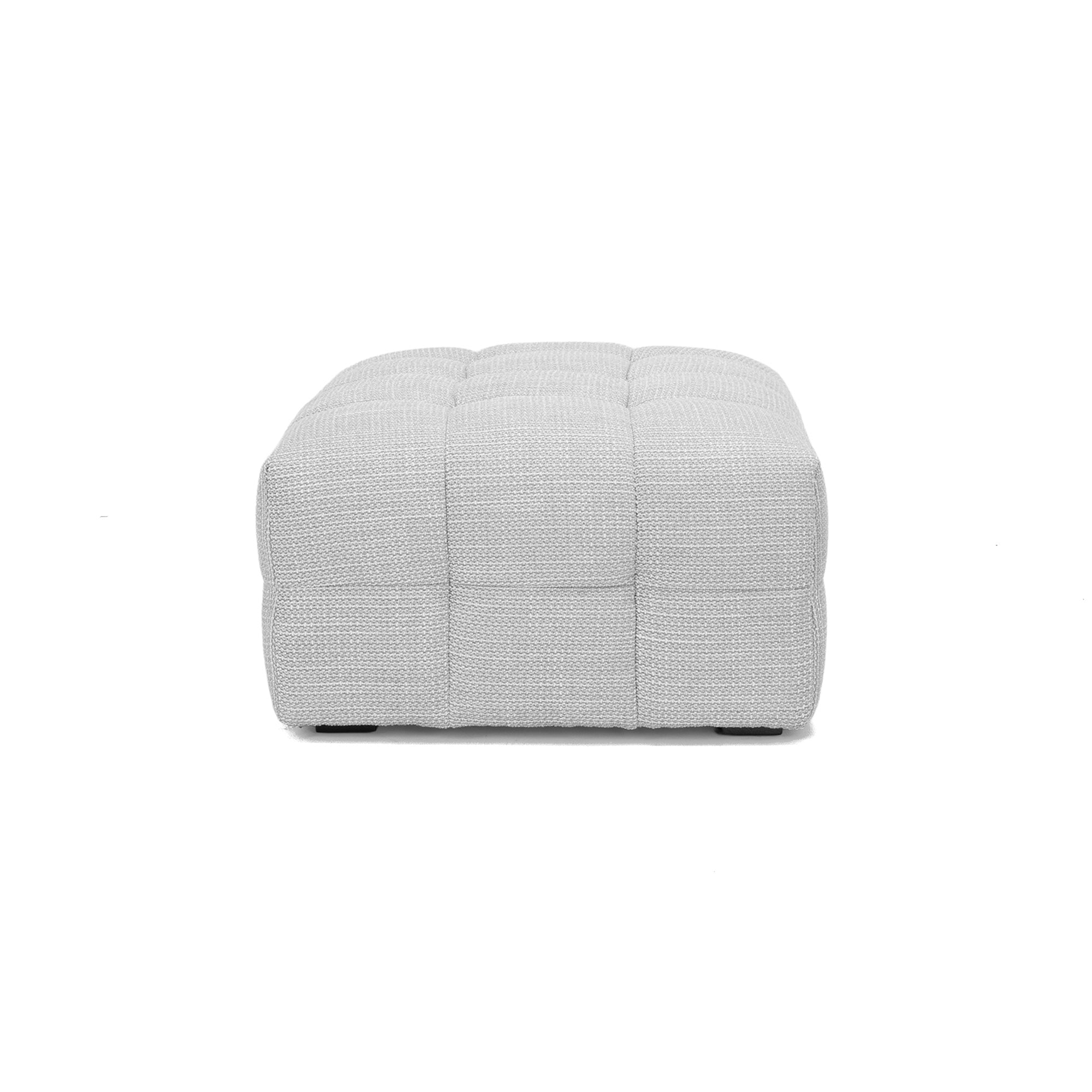 Michelin Ottoman - Grey Weave