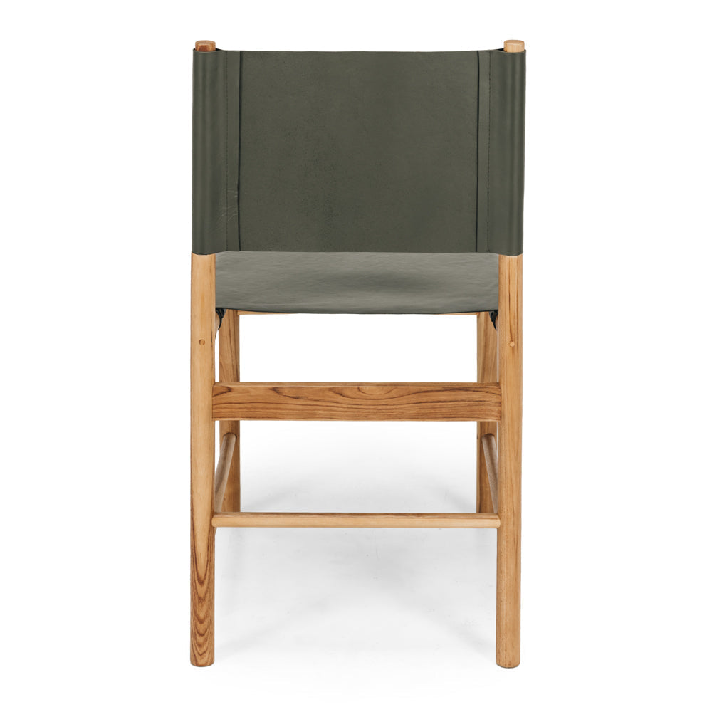 Ned Dining Chair - Olive Green