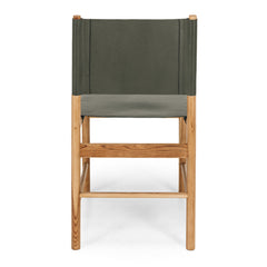 Ned Dining Chair - Olive Green