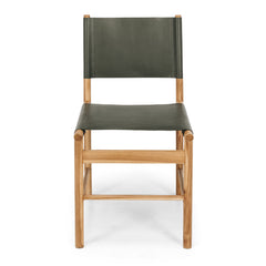 Ned Dining Chair - Olive Green