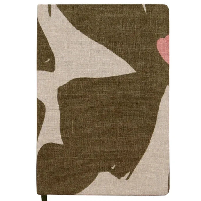 Olive Poppy A5 Notebook