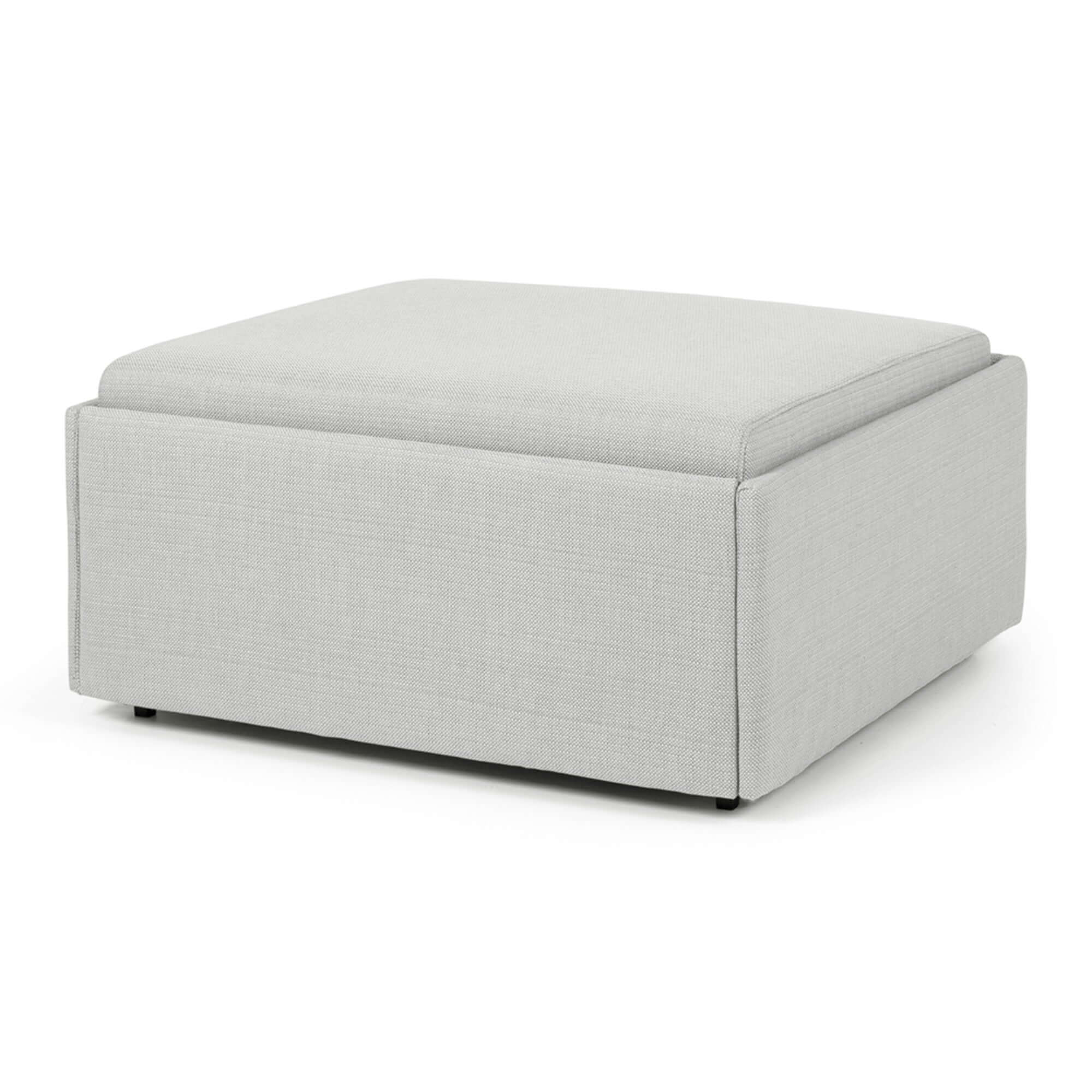 Otto Single Sofa Bed Light Grey