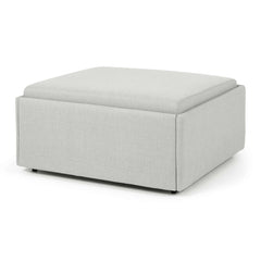 Otto Single Sofa Bed Light Grey