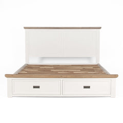 Parisian King Bed with Drawers