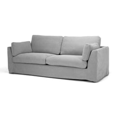 Carson Slipcover 3 Seater Sofa - Cement