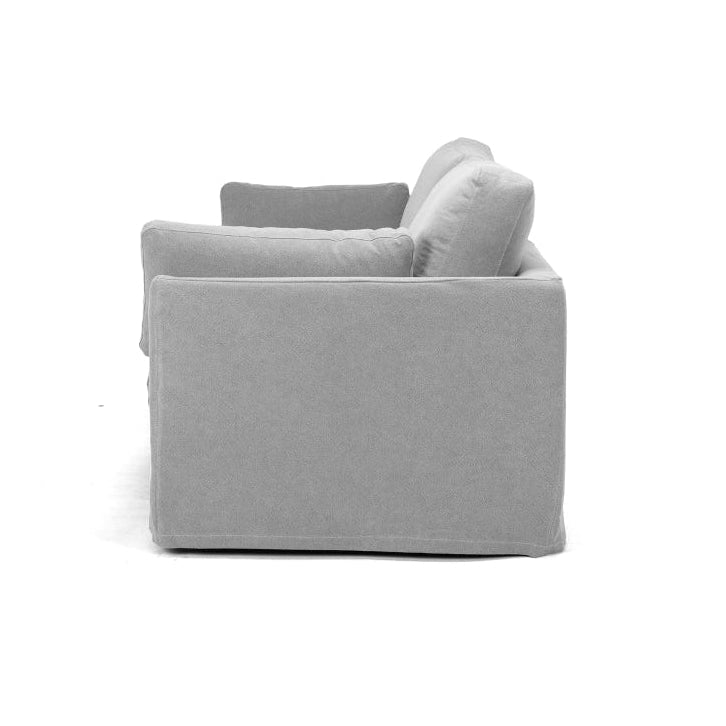 Carson Slipcover 3 Seater Sofa - Cement