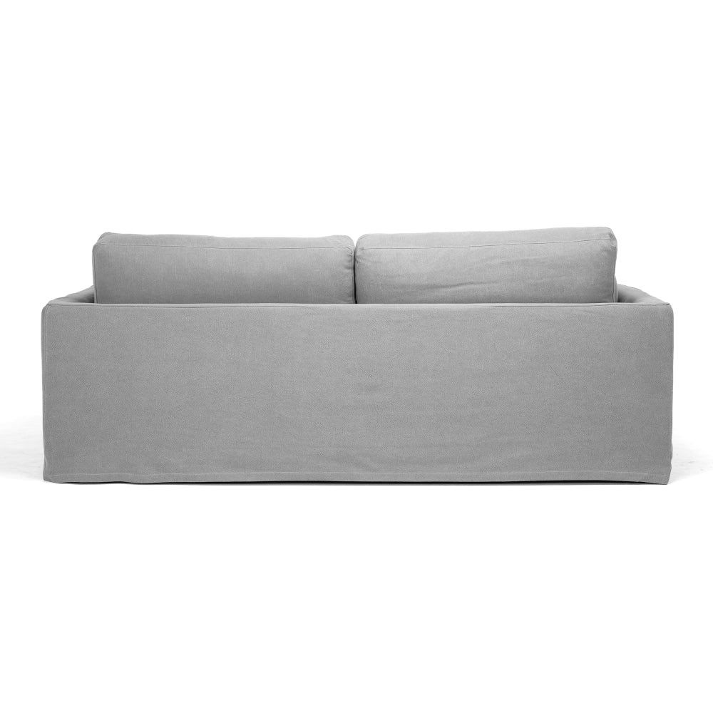 Carson Slipcover 3 Seater Sofa - Cement