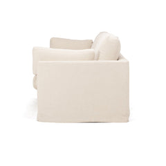 Carson Slipcover 3 Seater Sofa - Oatmeal