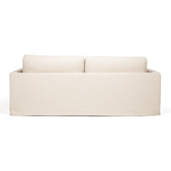 Carson Slipcover 3 Seater Sofa - Oatmeal
