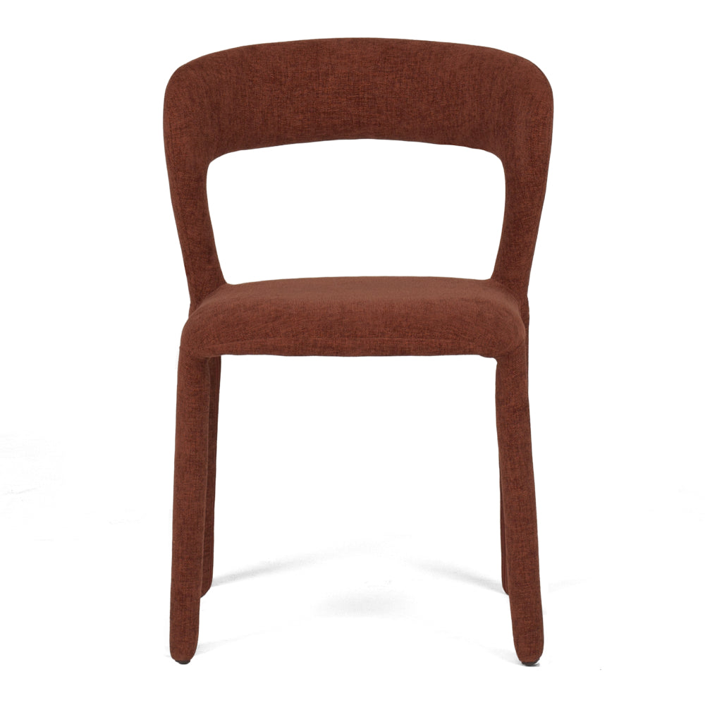Munich Dining Chair - Rust Burgundy