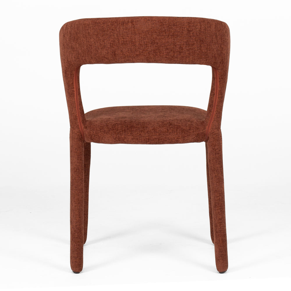 Munich Dining Chair - Rust Burgundy