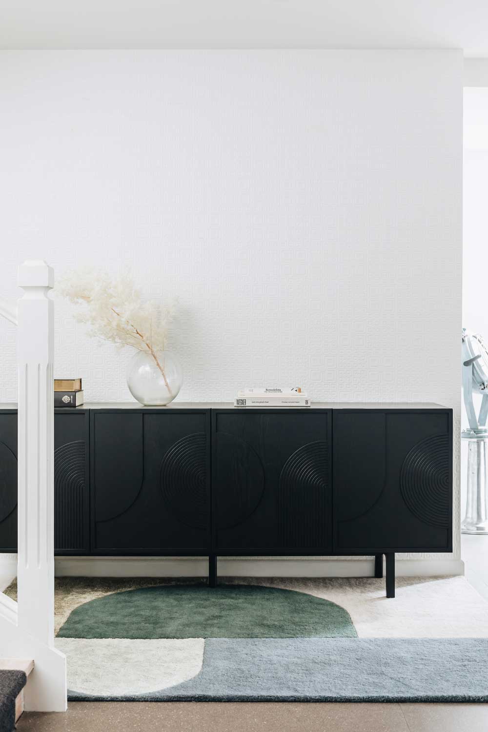 Arc Black Sideboard