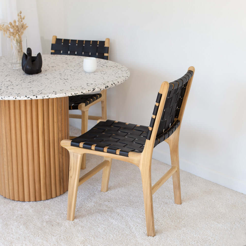 Indo Dining Chair - Black
