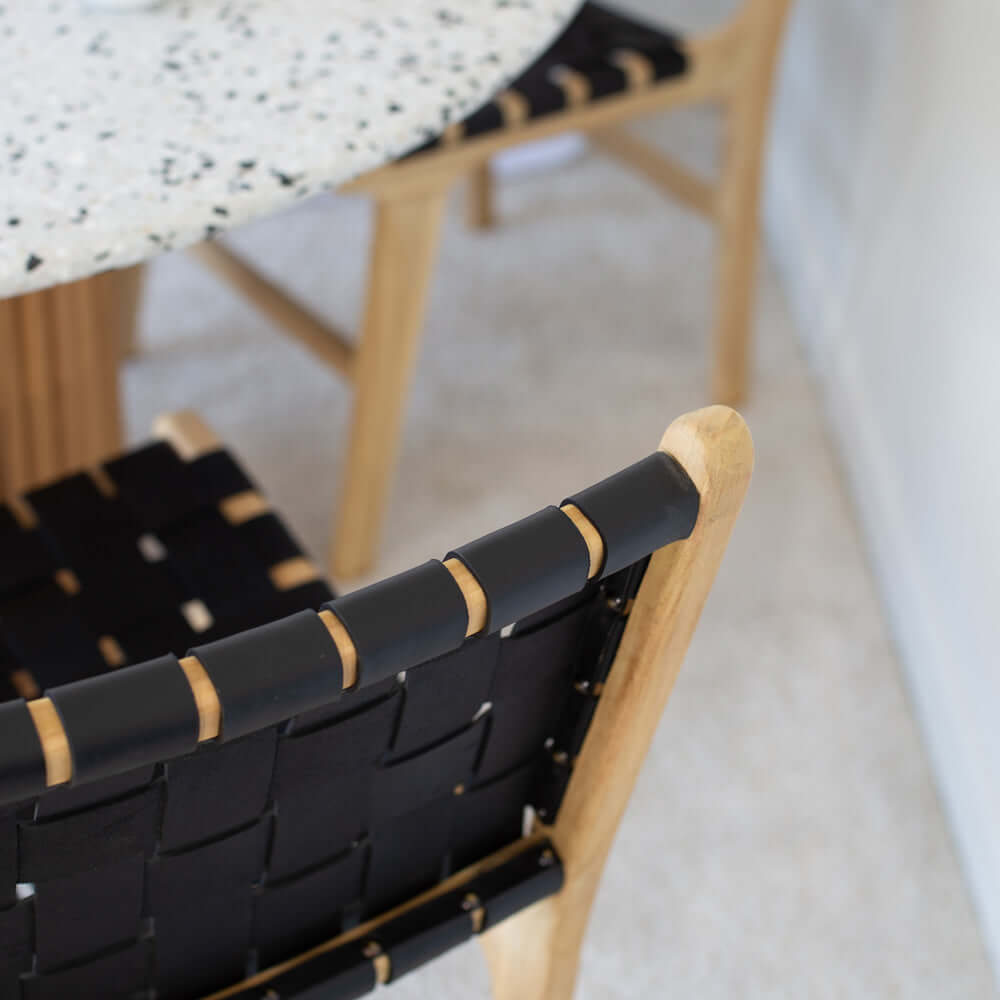 Indo Dining Chair - Black